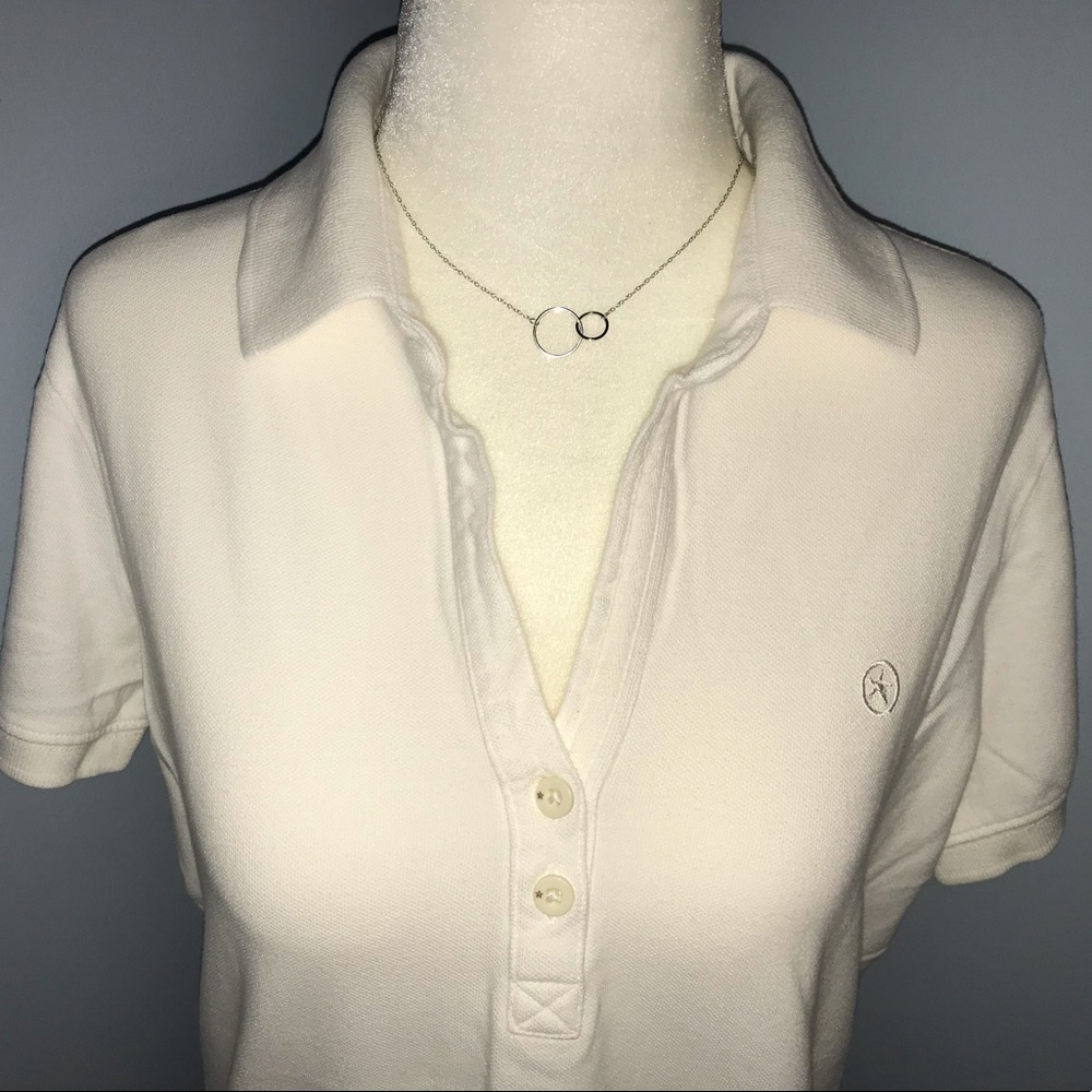 Converse One Star Short Sleeve Top w/ Collar